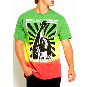 Bob Marley Stand Up Reggae ska rock Tie Dye Official T-Shirt S NWT